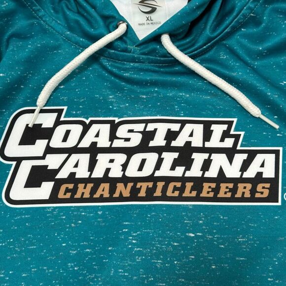 Coastal Carolina Chanticleers University Hoodie Teal | Adult Size XL - Picture 12 of 12